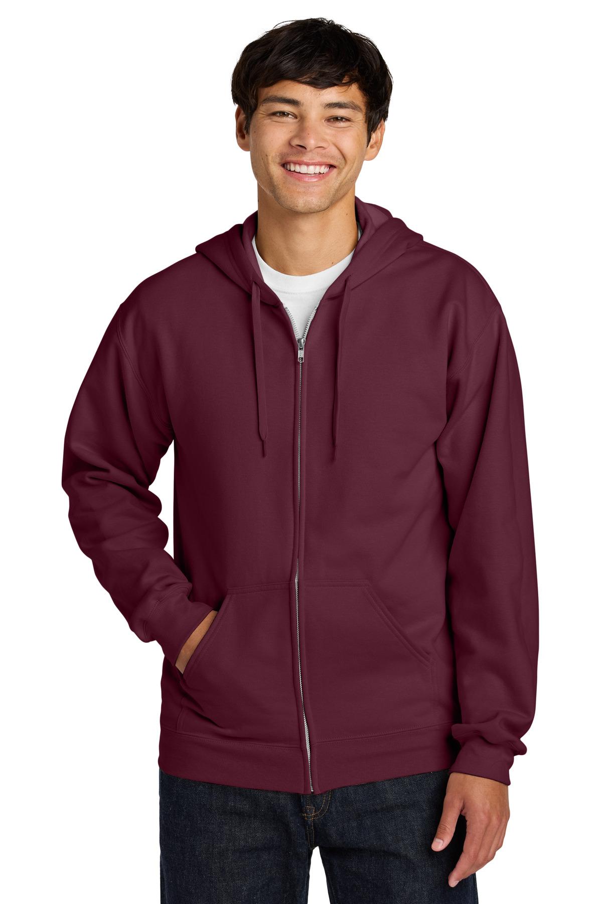 SF600 maroon model front