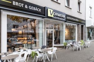 Bäckerei Vorwerk Kaiserstrasse mit Outdoor Bereich