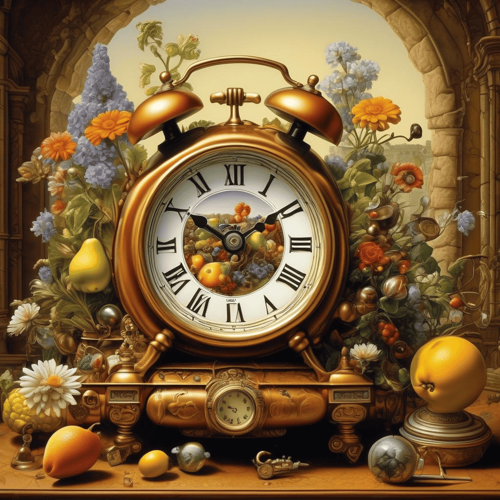 Steam alarm clock with a polyphonic whistle – Jacek Yerka
