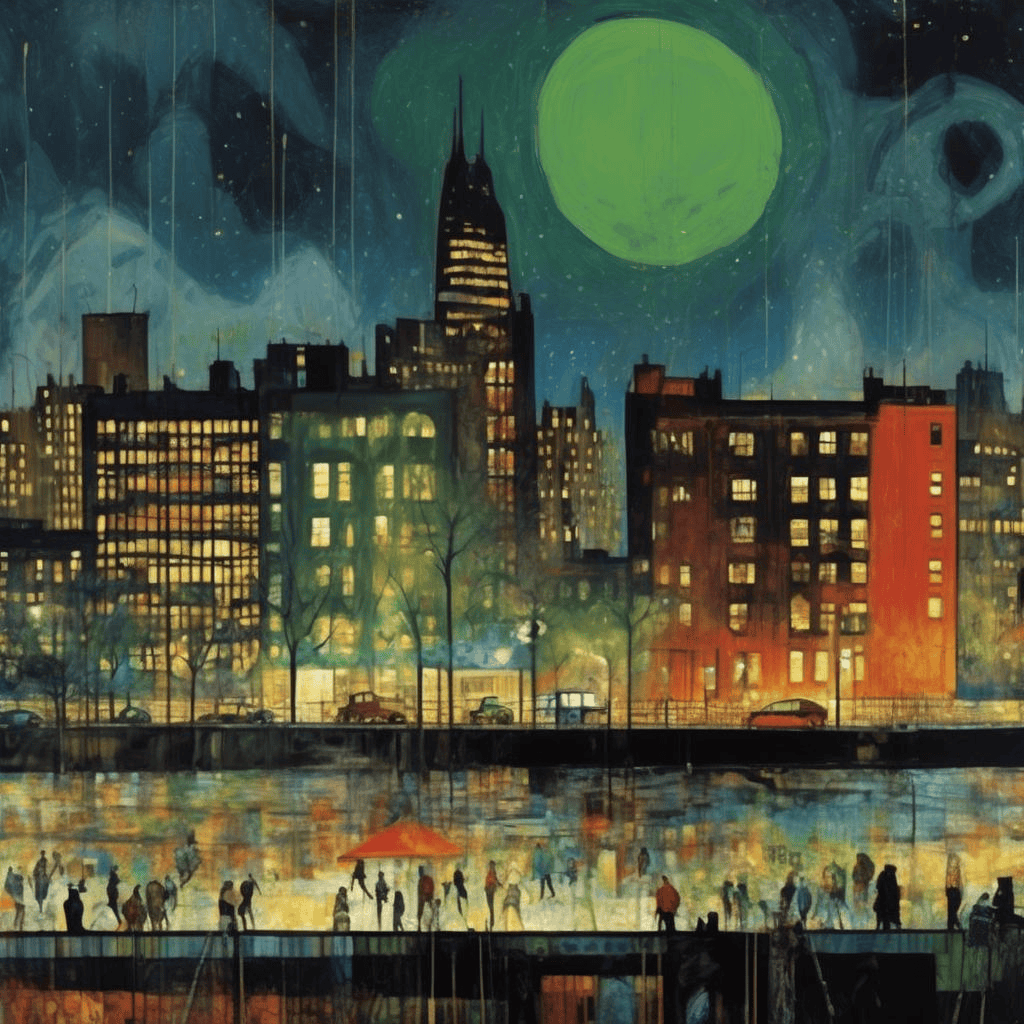 Night Playground – Peter Doig