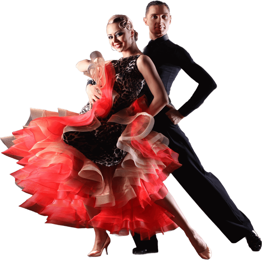 Couple ballroom dancer