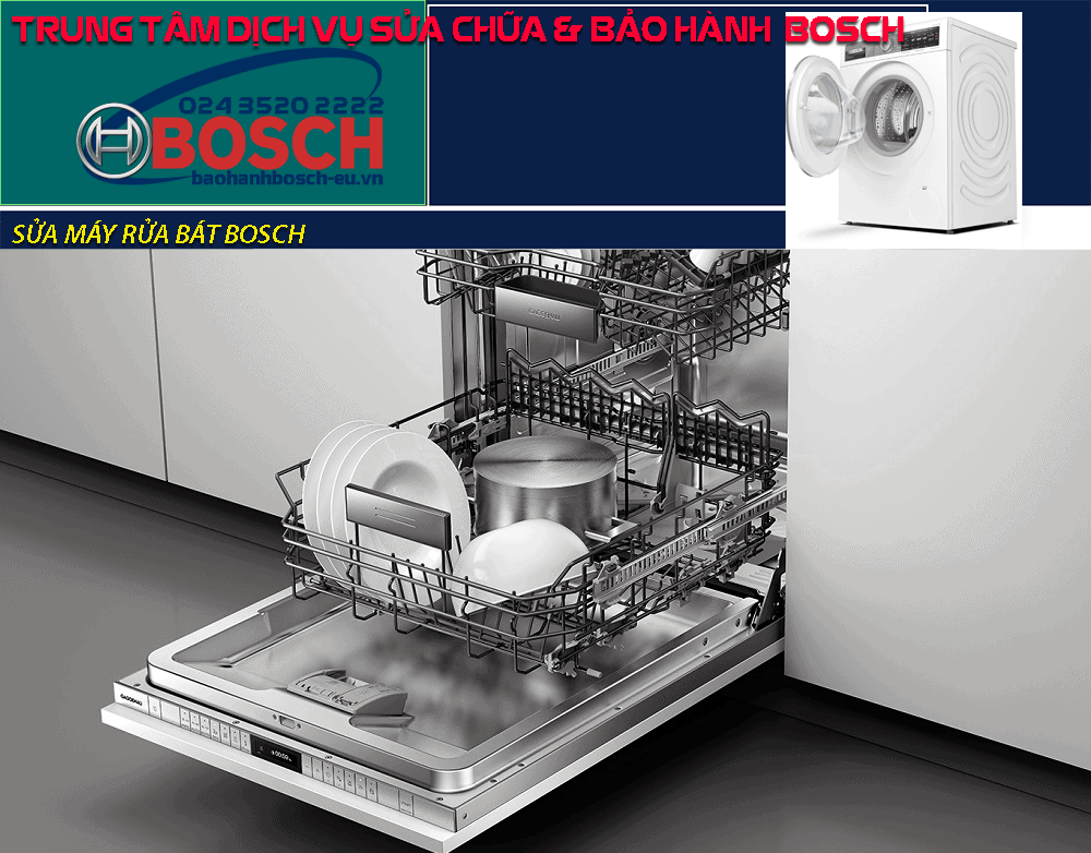 Bảo hành máy rửa bát Bosch