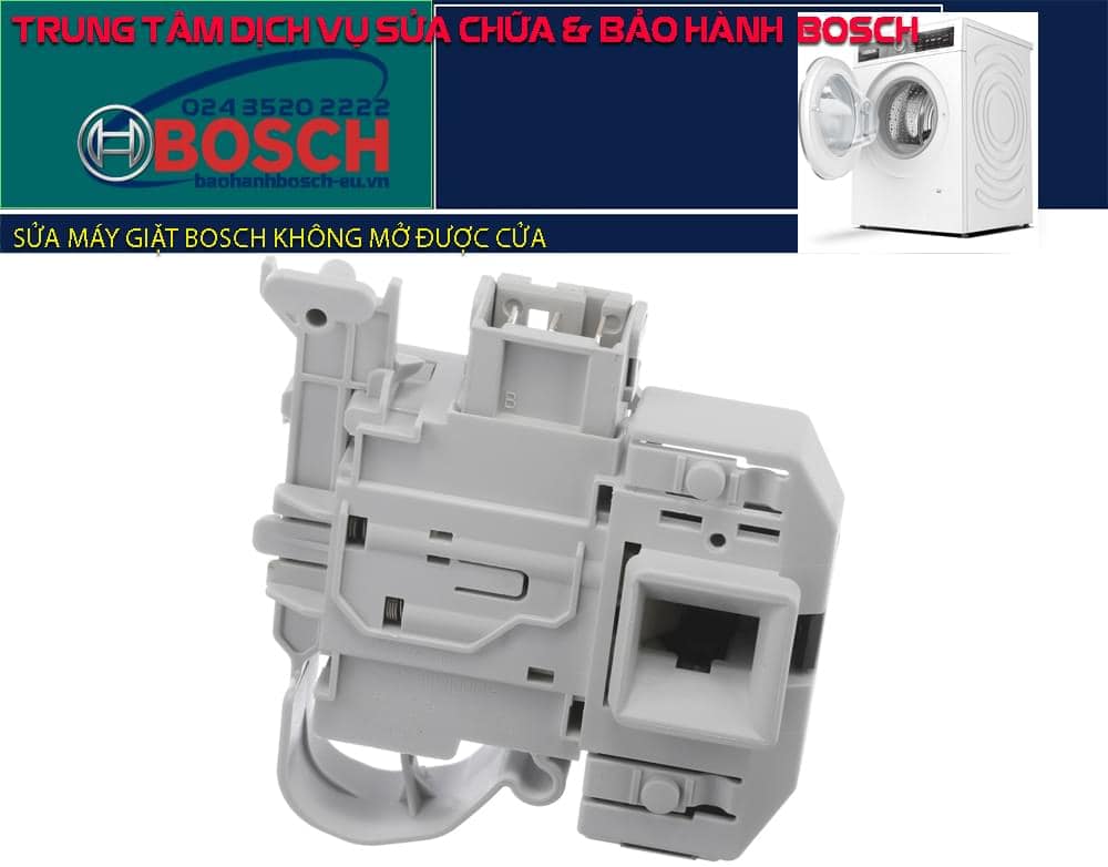 Máy giặt Bosch không mở được cửa