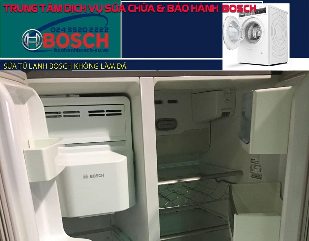 Tủ lạnh Bosch không làm đá