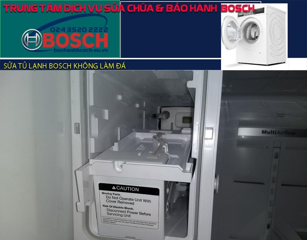 Tủ lạnh Bosch không làm đá