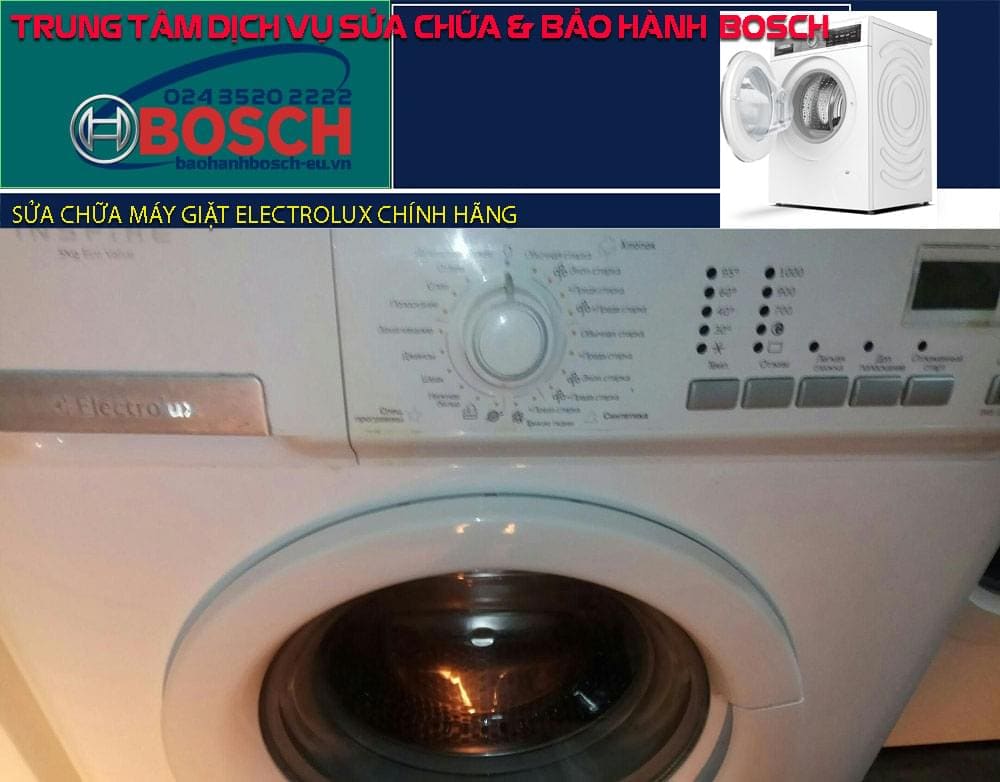 sửa chữa máy giặt Electrolux