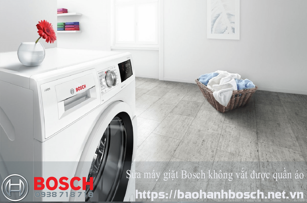 máy giặt Bosch không vắt