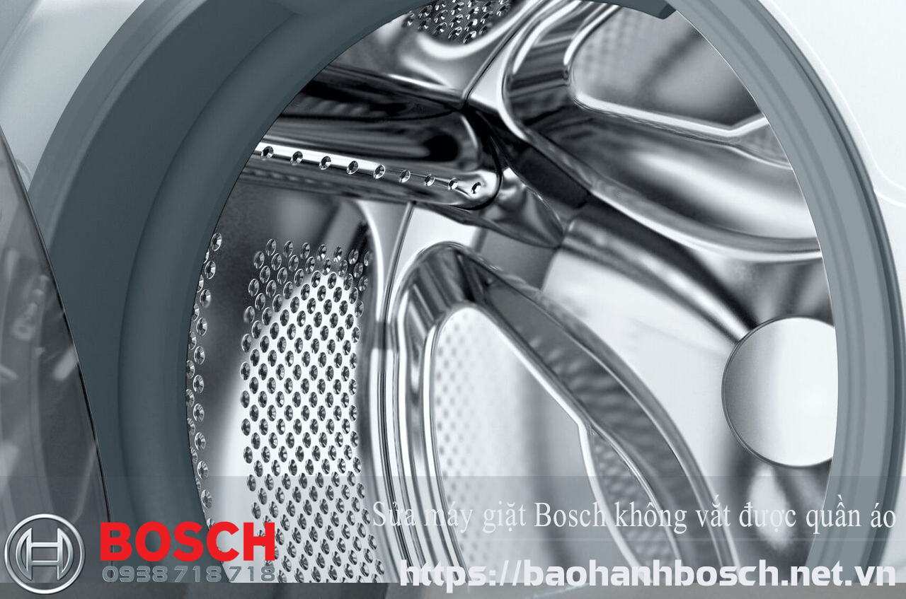 máy giặt Bosch không vắt