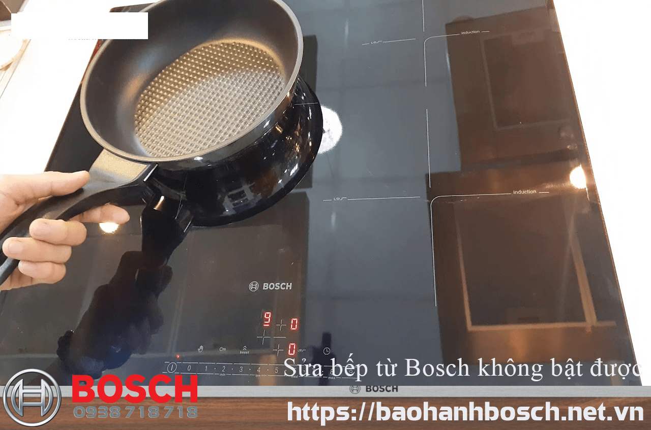 bếp từ Bosch không bật được