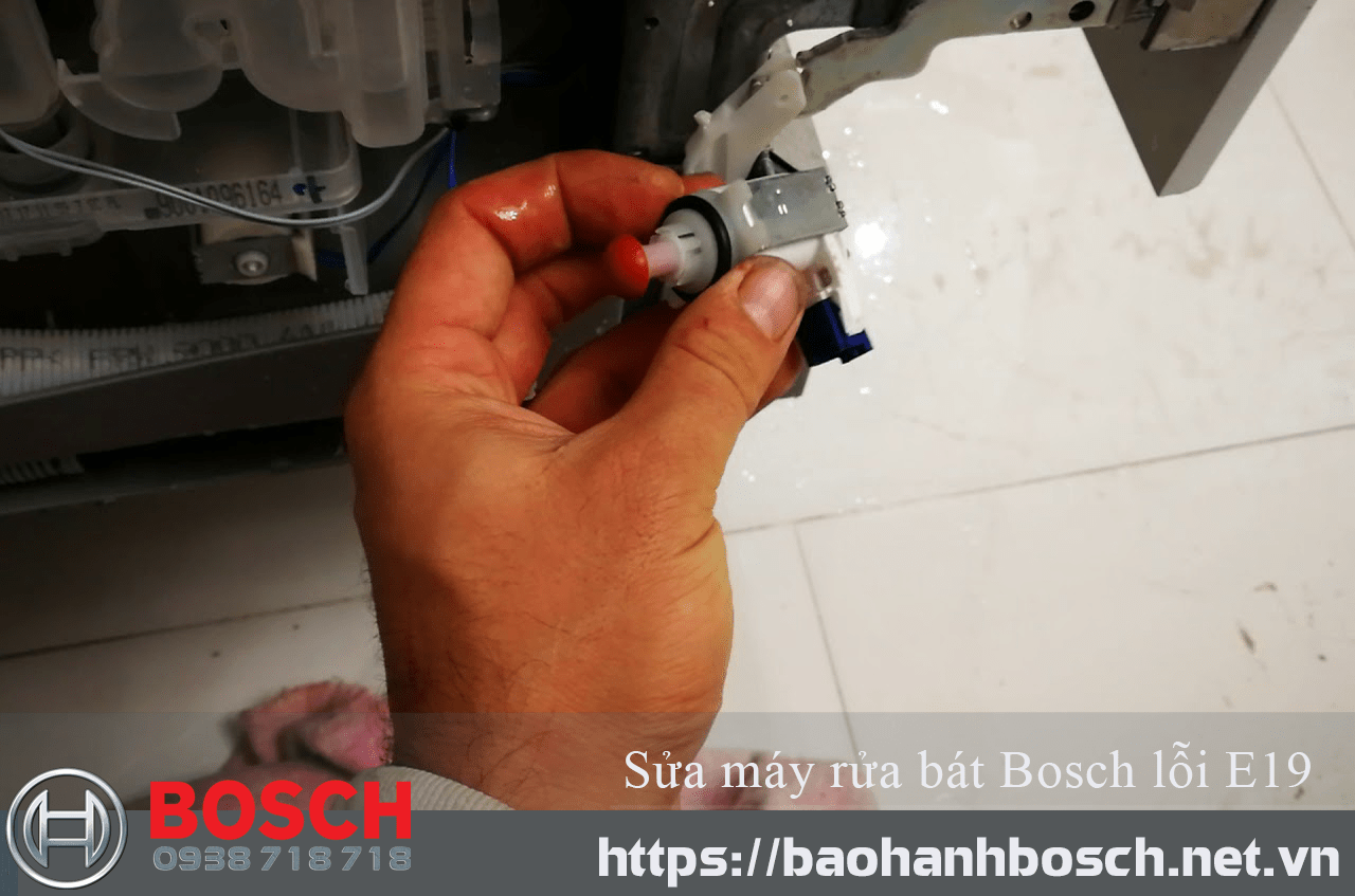 Máy rửa bát Bosch lỗi E19