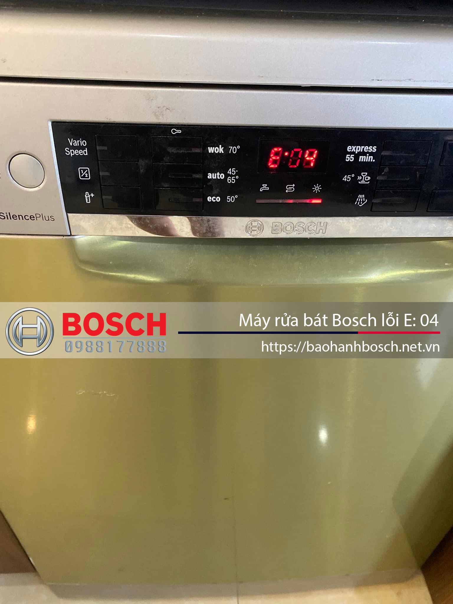 Hiệu đăng ký bảo hành Bosch tại trung tâm bảo hành Bosch chính hãng.