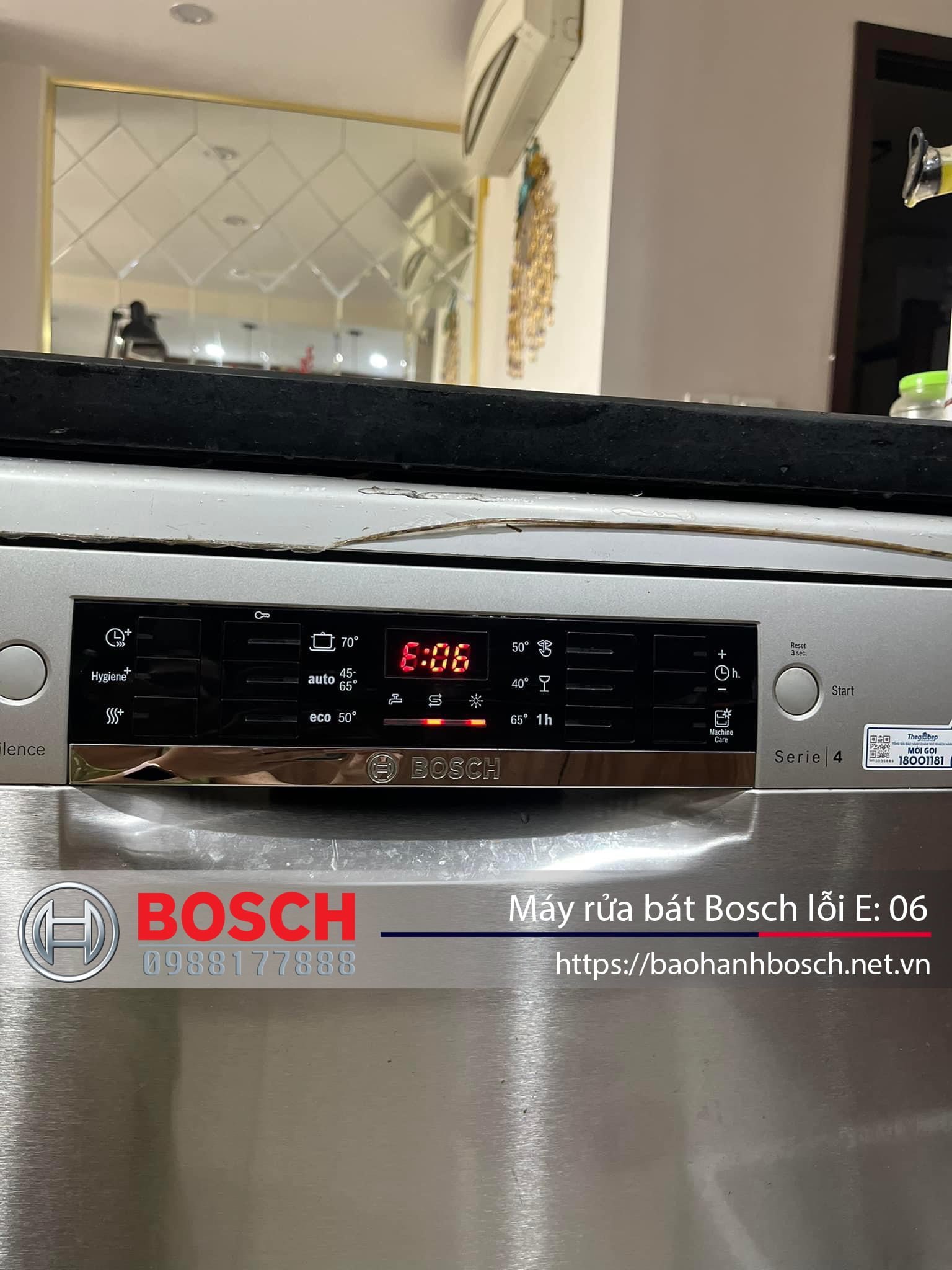 Chương trình bảo hành và dịch vụ sửa chữa máy rửa bát Bosch chính hãng, chất lượng cao. Đảm bảo hoạt động ổn định, hỗ trợ khách hàng nhanh chóng và chuyên nghiệp.