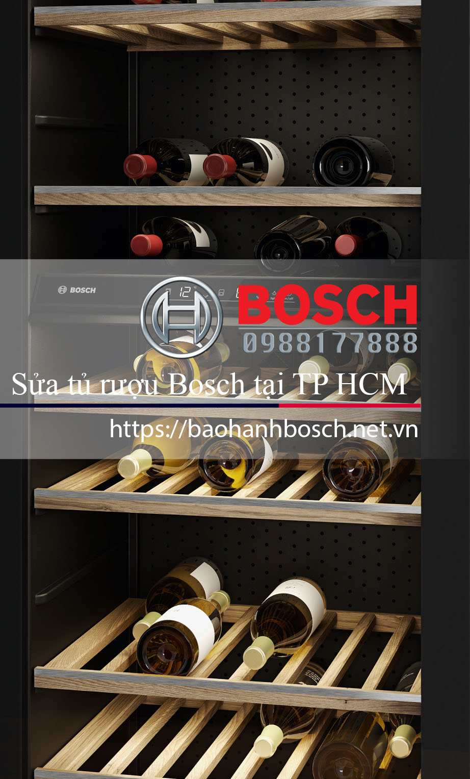 Lưu trữ rượu vang Bosch trong tủ rượu cao cấp, giữ cho rượu luôn ngon và đúng chuẩn, bảo hành Bosch chính hãng tại TP.HCM. Dịch vụ sửa tủ rượu Bosch nhanh chóng, uy tín.