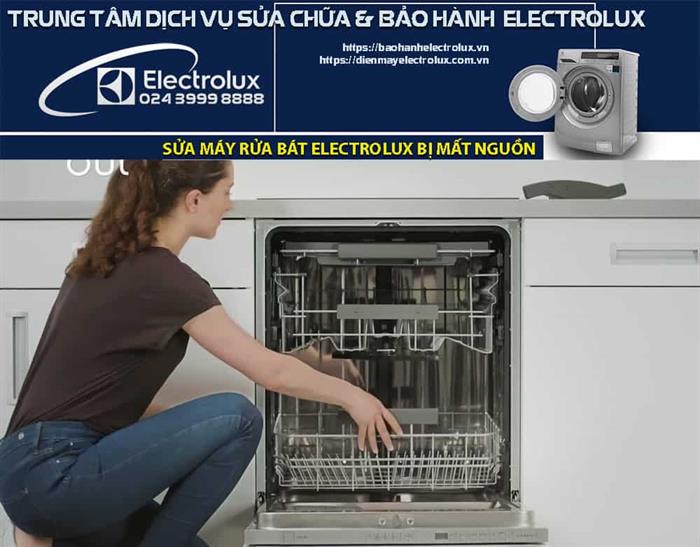 Máy rửa bát Electrolux bị mất nguồn