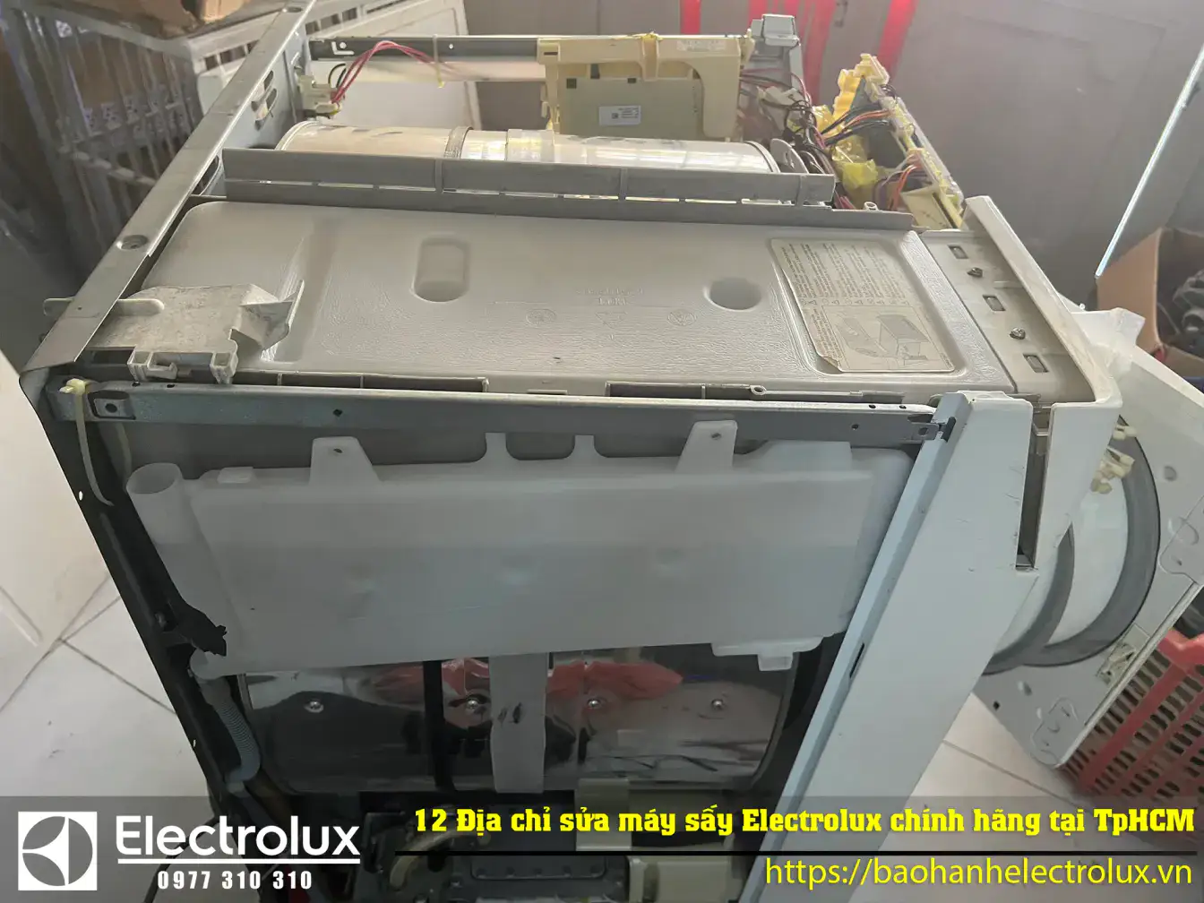 12 Địa chỉ sửa máy sấy Electrolux chính hãng tại TpHCM