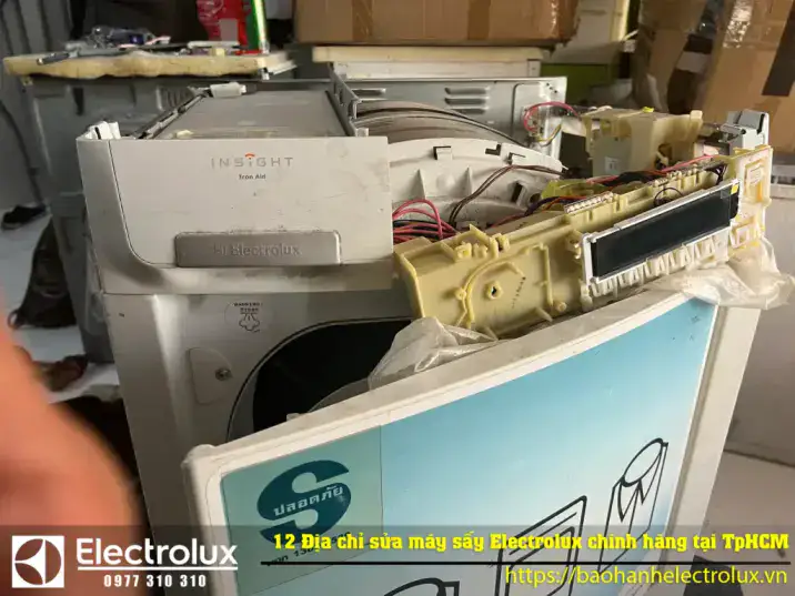 12 Địa chỉ sửa máy sấy Electrolux chính hãng tại TpHCM