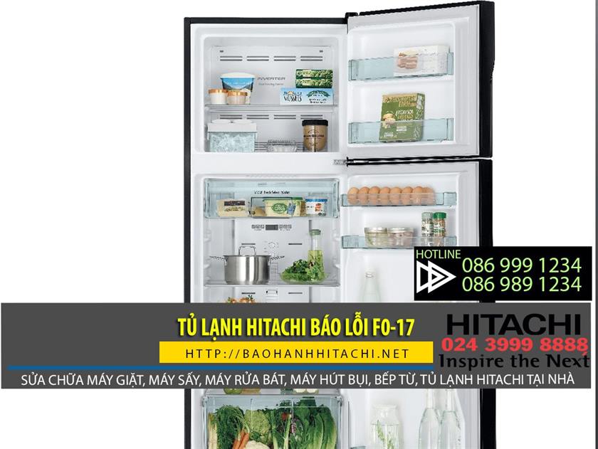 Bình lạnh Hitachi chính hãng với dịch vụ bảo hành lỗi FO-17, sửa chữa máy lạnh, tủ đông, máy giặt, máy sấy, máy rửa bát, bếp từ tại nhà. Liên hệ hotline 0988 177 888 / 024 3999 8888.