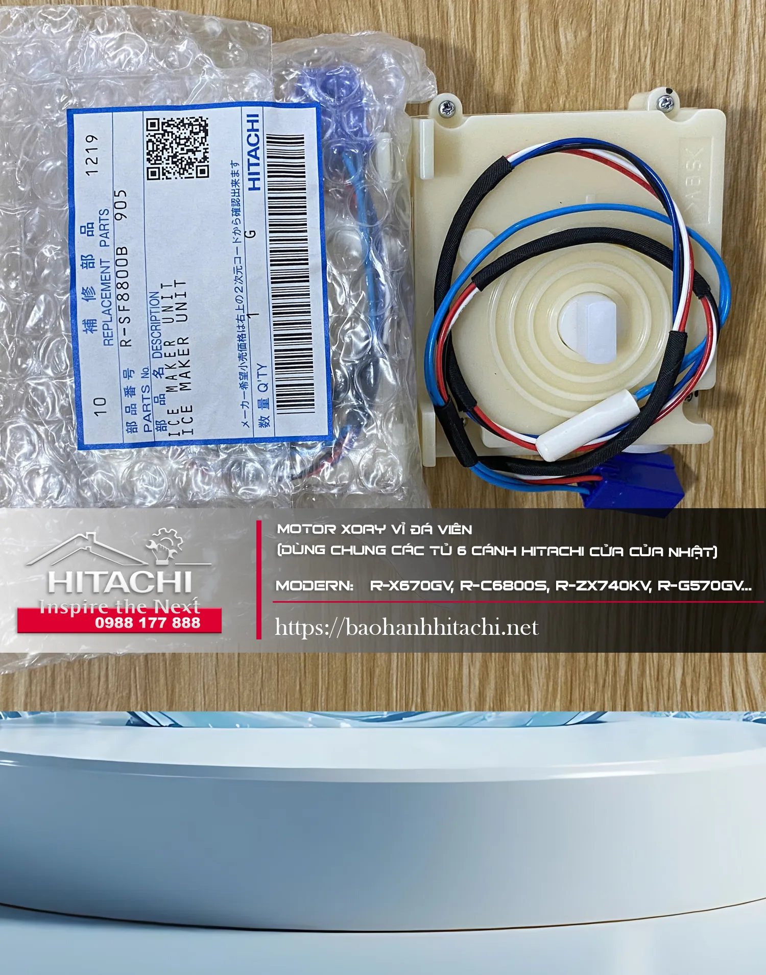 Bộ điều khiển và linh kiện bảo hành Hitachi, linh kiện thay thế chính hãng cho các dòng máy Hitachi như R-X670GV, R-C6800S, R-ZX740KV, R-G570GV - Dịch vụ bảo hành Hitachi chuyên nghiệp.