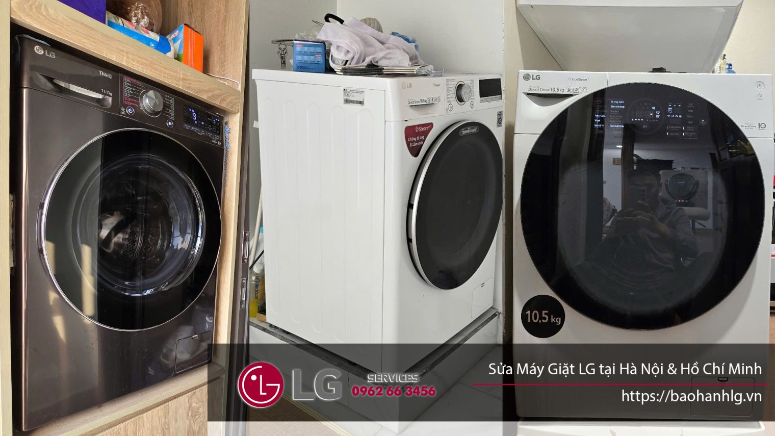 Washer repair LG Hanoi Ho Chi Minh, LG washing machine warranty service, LG appliance repair Hanoi, LG washer maintenance Ho Chi Minh, LG washing machine service center Hanoi.