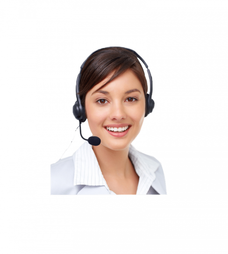Customer service representative with headset providing support for Samsung Vietnam warranty services at bao hanh samsung.net.vn.