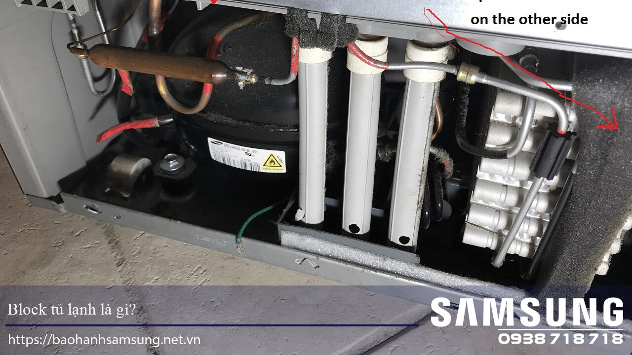 Compressor repair, Samsung warranty, Vietnam Samsung service, refrigeration system maintenance, appliance repair Vietnam.