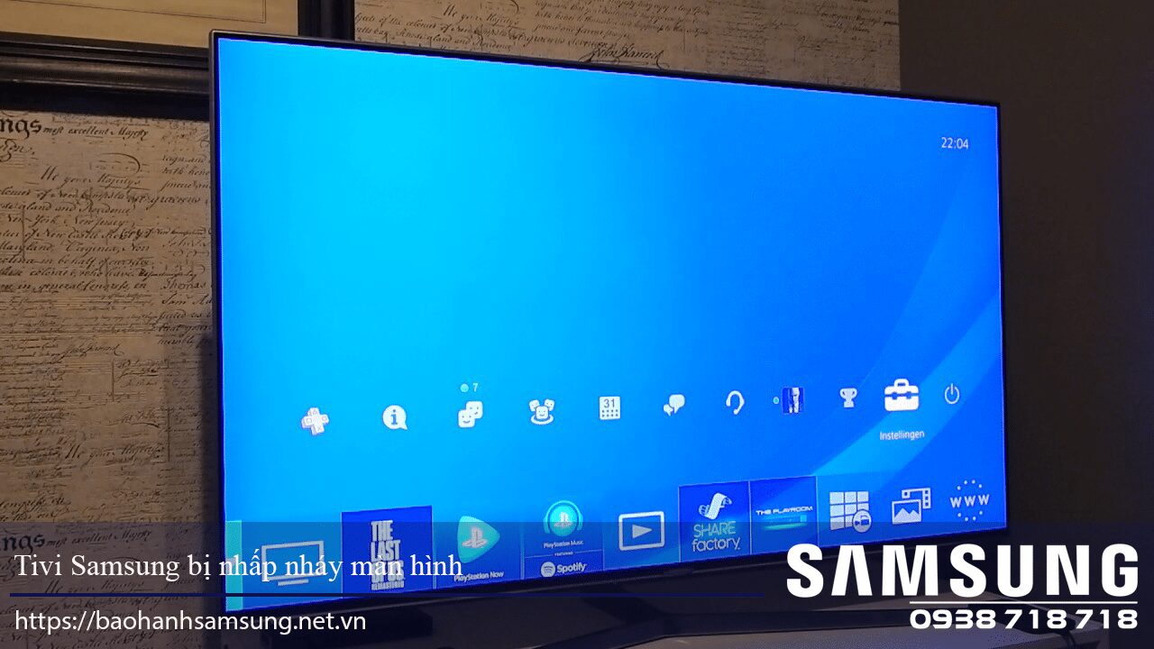 Samsung TV screen reset with warranty service in Vietnam, showcasing professional repair and support for Samsung electronics. Reliable warranty and after-sales service for Samsung devices in Vietnam.