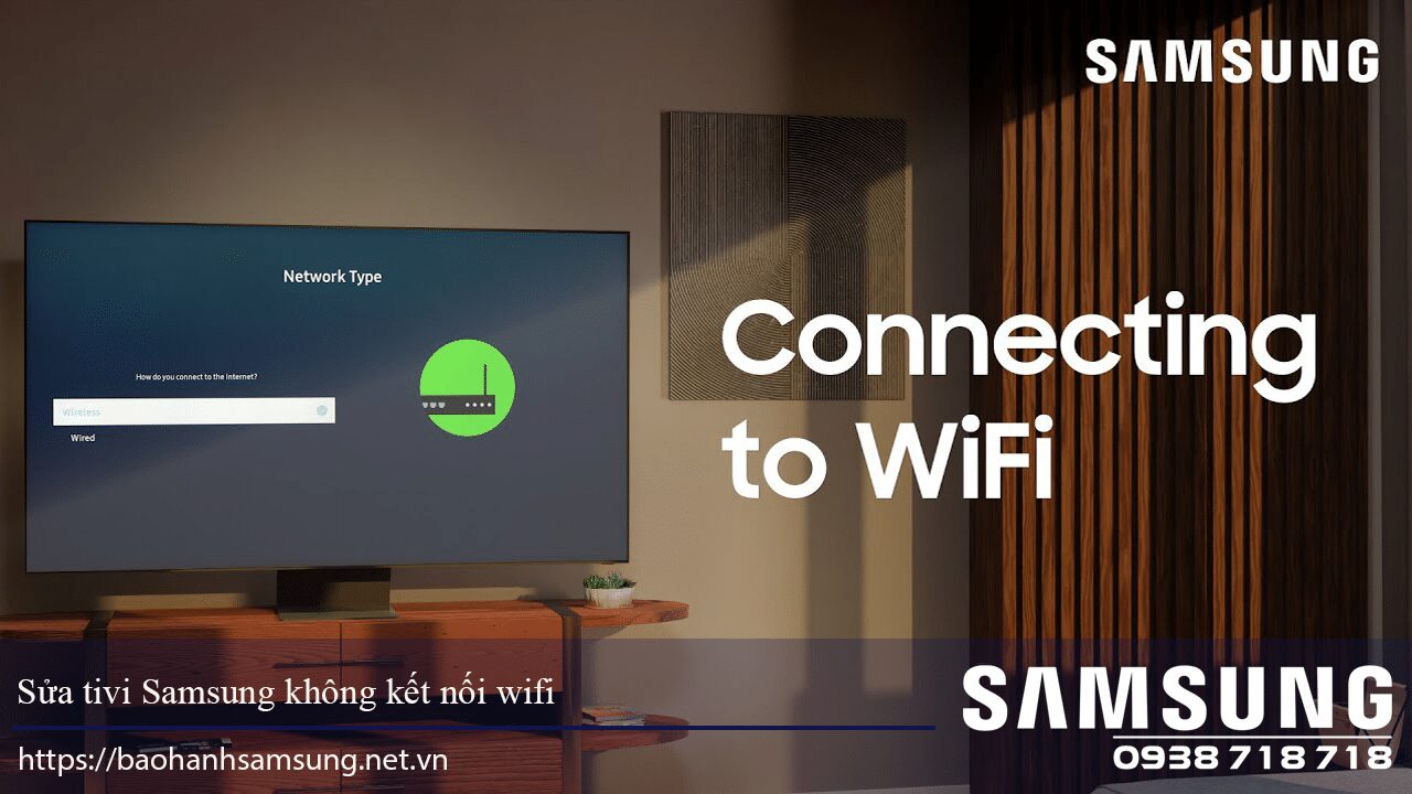 Network troubleshooting for Samsung TV WiFi connection issues in Vietnam.