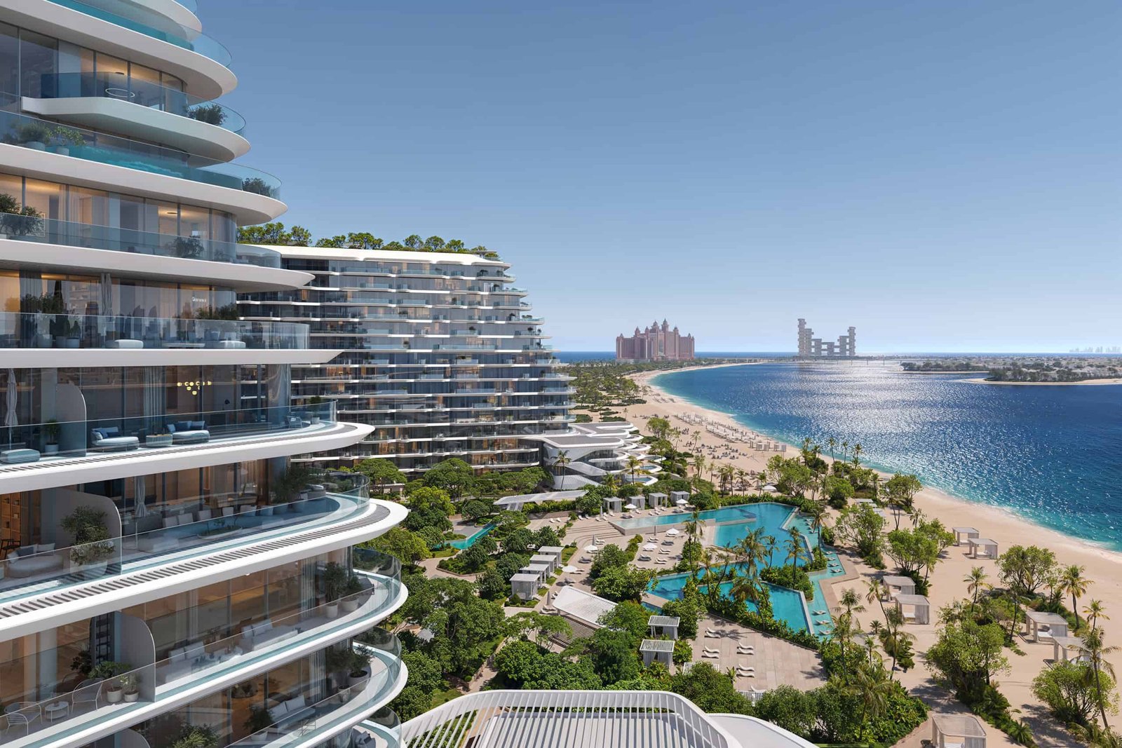 Luxury beachfront residences at Passo by Beyond Palm Jumeirah with stunning ocean views and modern d.