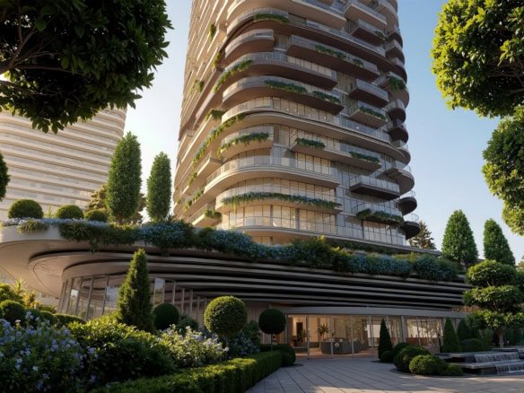 Luxury waterfront residences in Dubai by Barok Estates International. Elegant design and prime locat.