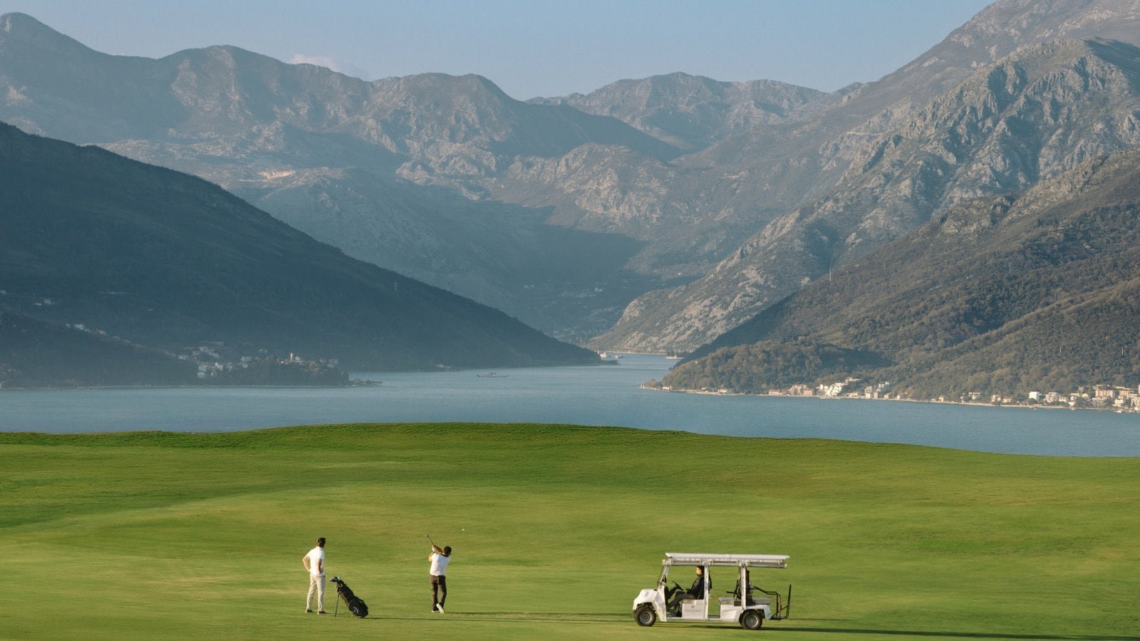 Elegant villas with stunning Adriatic Sea views in Montenegro's premier golf estate community.