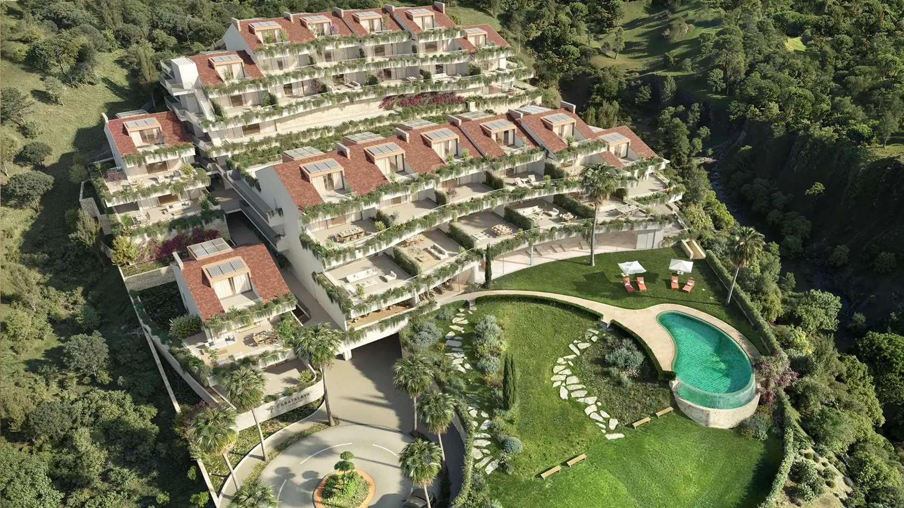 Luxury apartments in Benalmádena offering panoramic sea views and modern amenities.