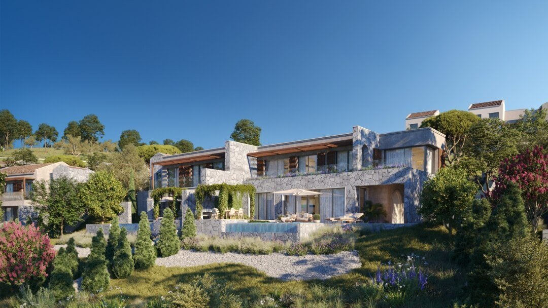 Townhouse Flat Roof The Peaks Lustica Bay