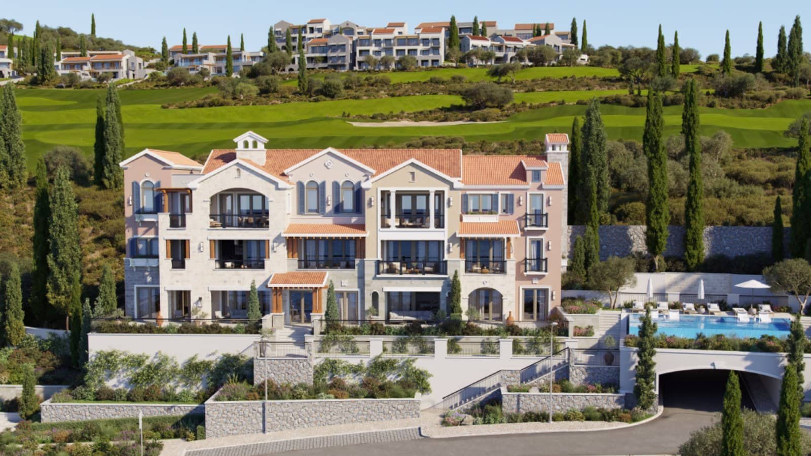 Luxury apartments in Montenegro with stunning sea views at Horizon Sea View Residences.