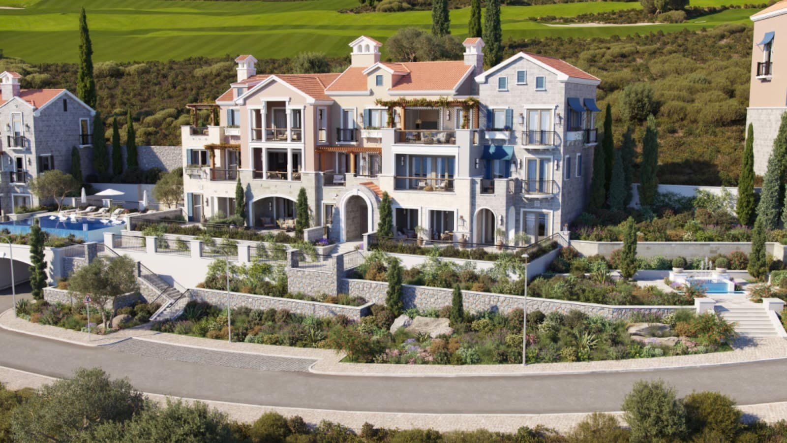 Elegant sea view apartments in Montenegro by Barok Estates International.