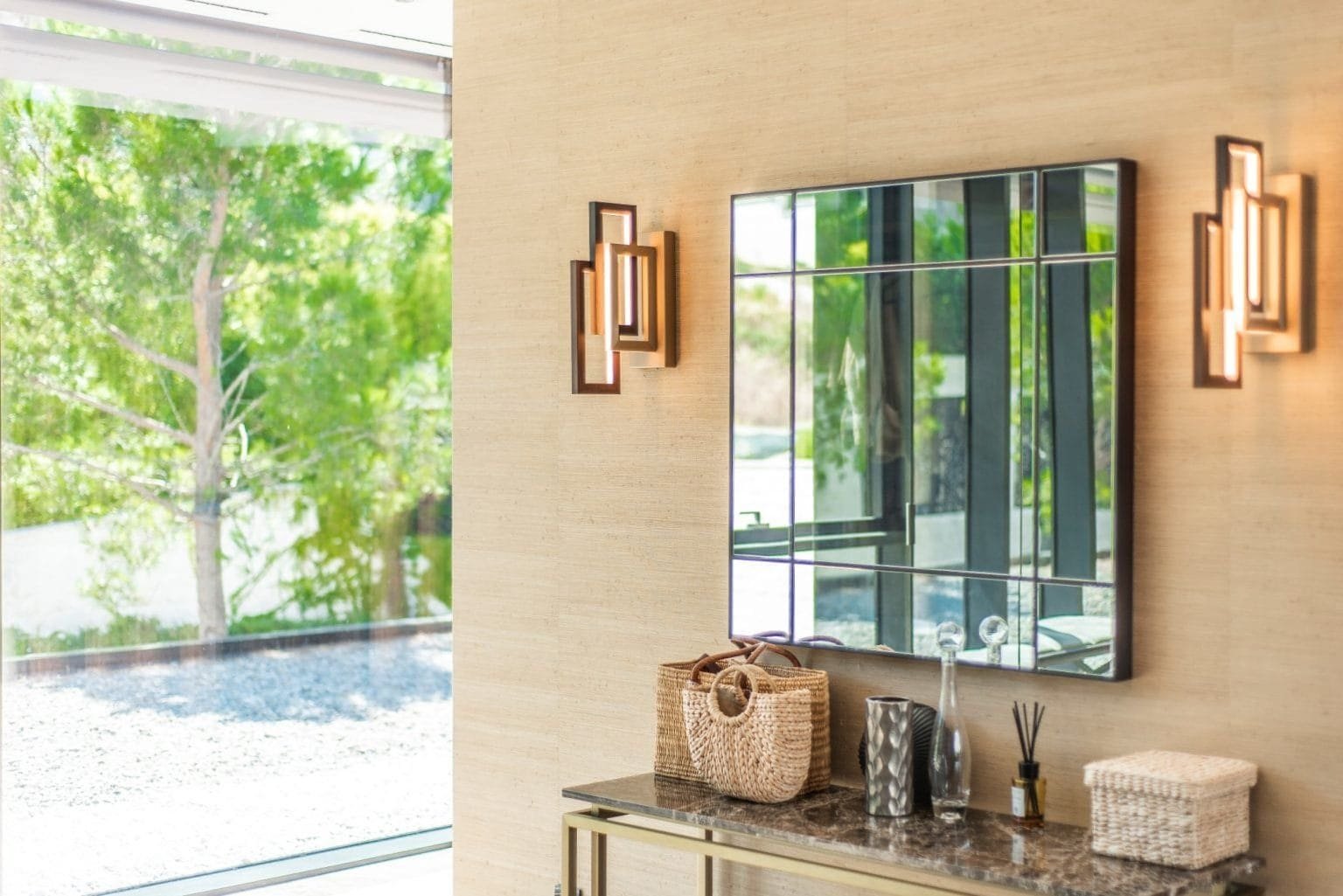 Elegant waterfront penthouse with modern decor and stunning views in Nikki Beach Montenegro.