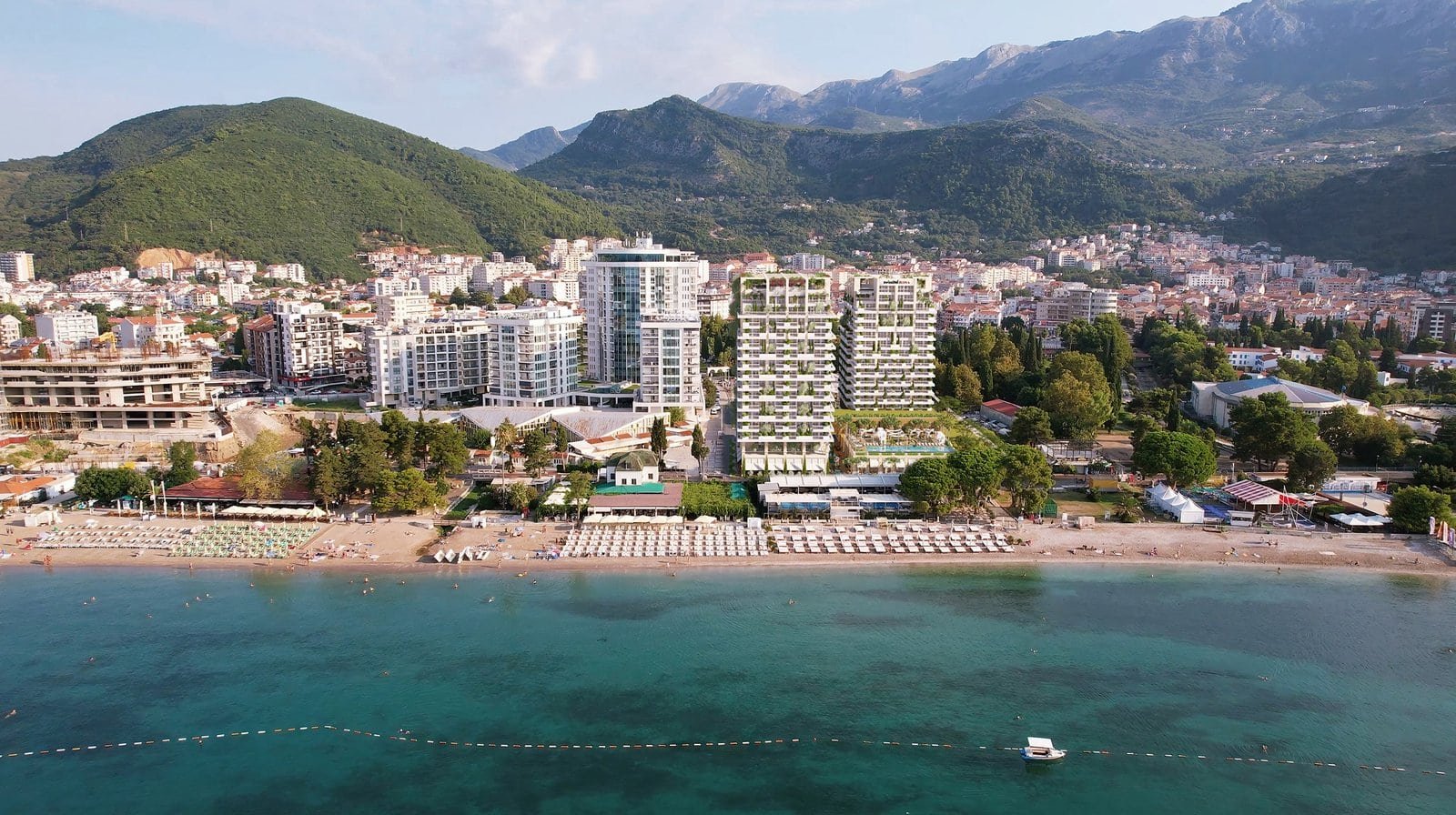 Alanya beachfront luxury apartments with stunning sea views and modern amenities. Perfect for invest.