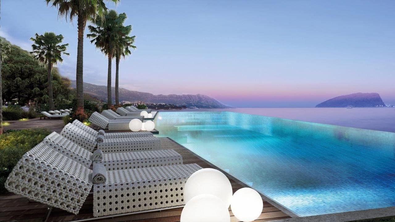 Riviera Five Star Seafront Residences in Budva, Montenegro