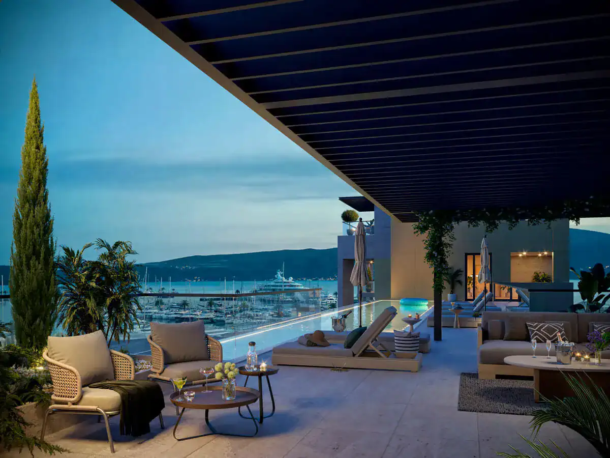 Luxury waterfront residences Tivat Montenegro