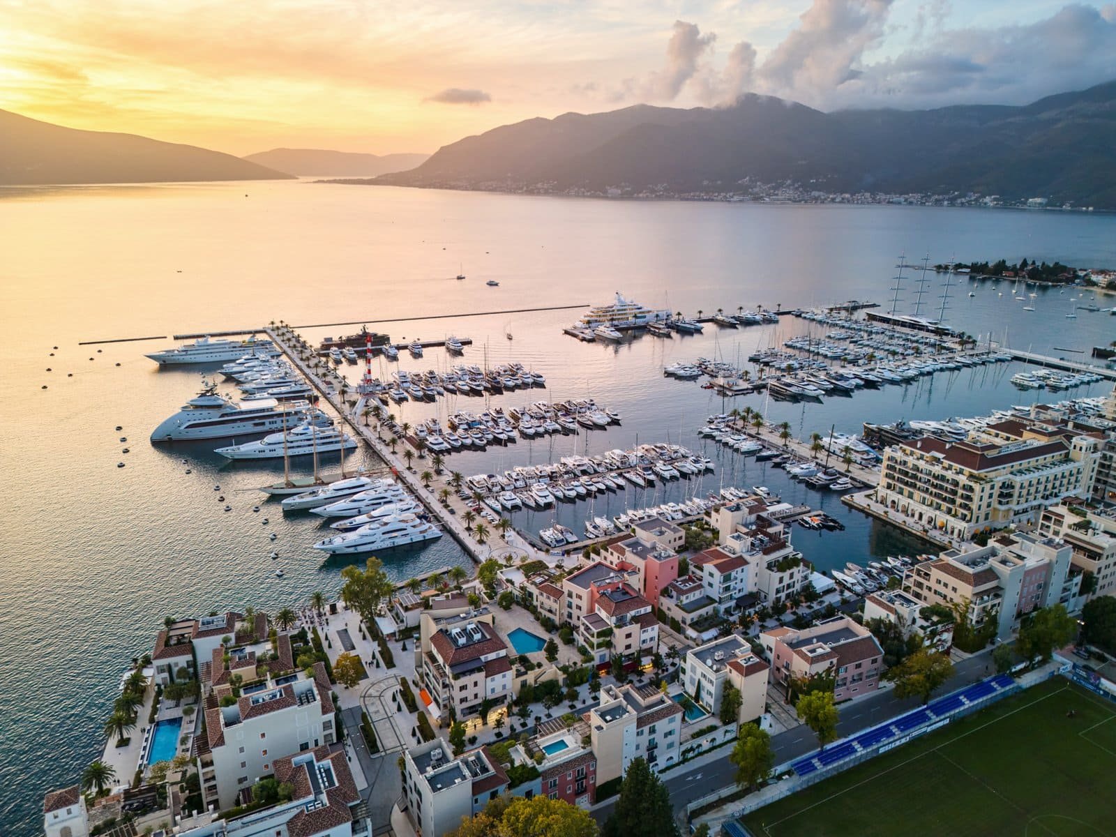 Porto Montenegro community waterfront