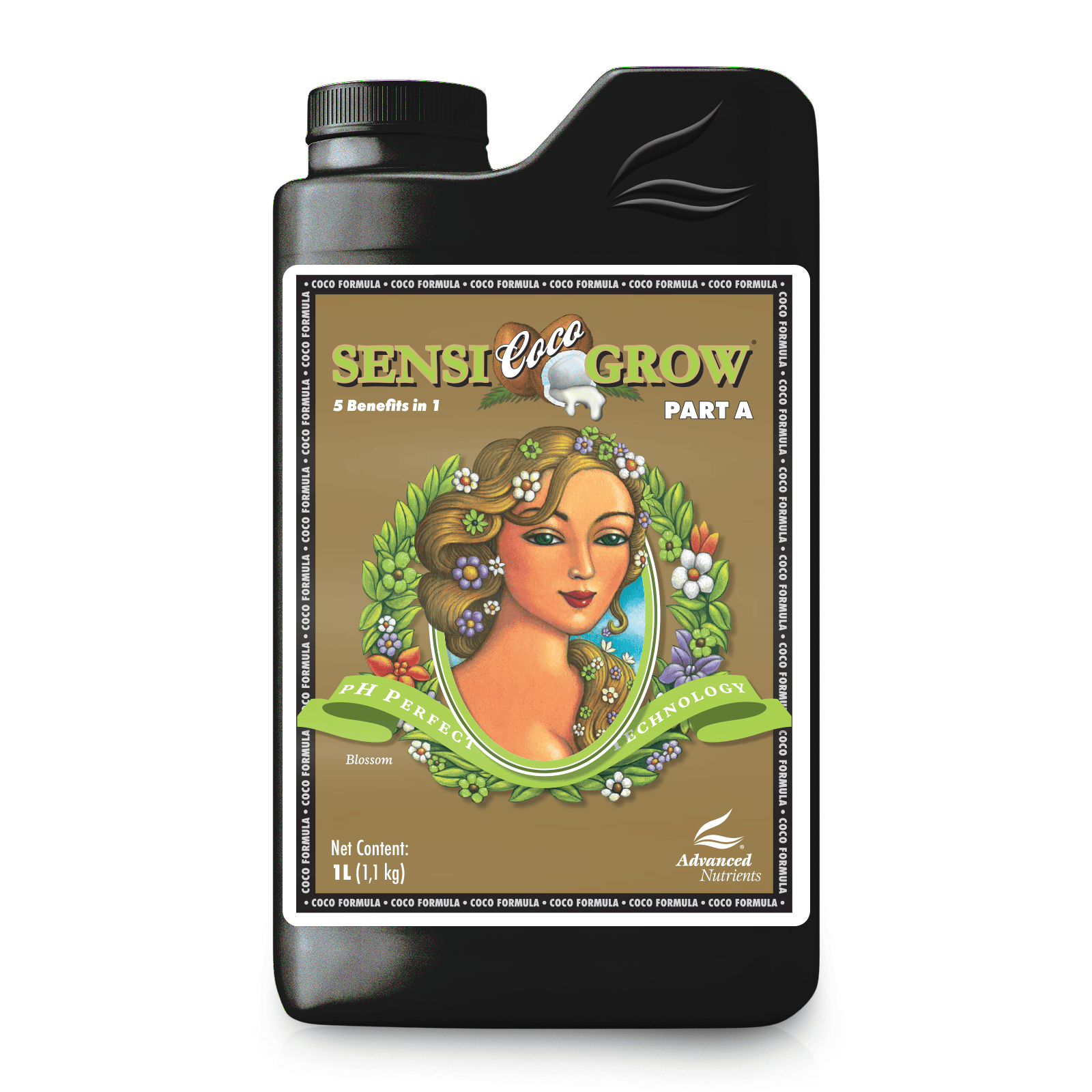Sensi Coco Grow liquid fertiliser for healthy plant growth and flowering benefits.