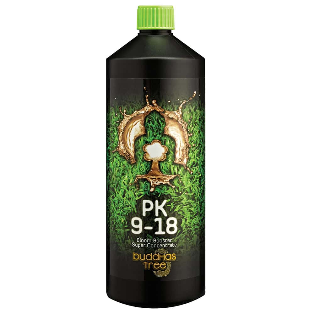 Lush plant fertilizer bottle for gardening and horticulture needs.