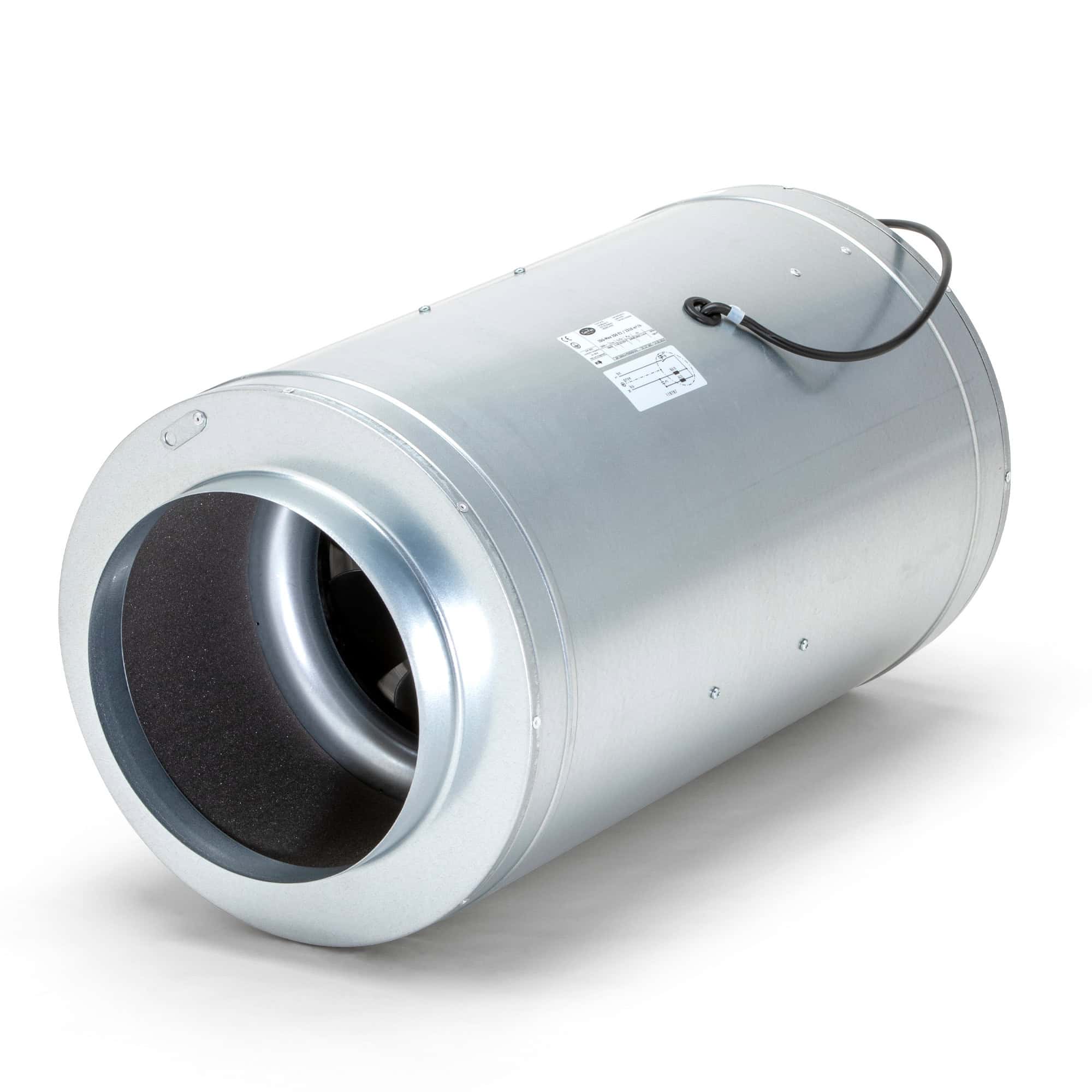 Automatic garden ventilation fan for horticulture environments.