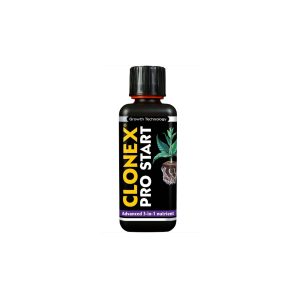 Rich plant growth fertiliser Clonex Pro Start for healthy root development.