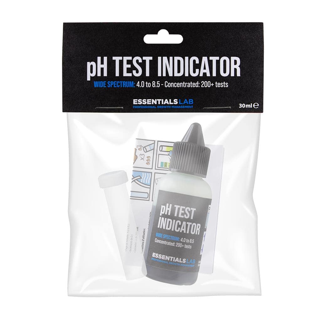 PH test indicator kit for gardening and plant health assessment.