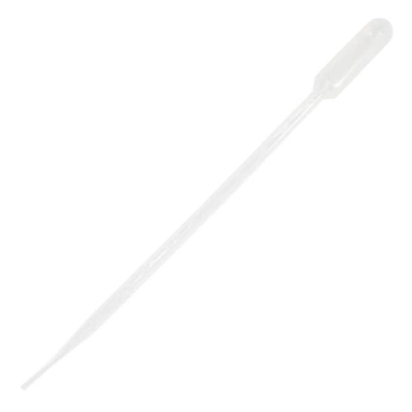 Disposable pipette for gardening soil testing and plant nutrient analysis at Bayton Horticulture Centre.