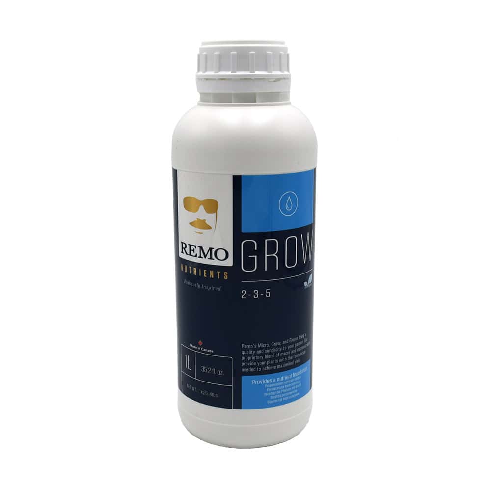 Remo Grow Nutrients for healthy plant growth, available at Bayton Horticulture Centre.