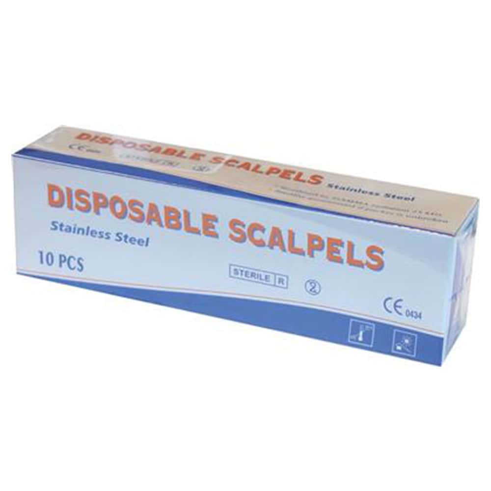 Disposable scalpel pack for horticulture and gardening use.