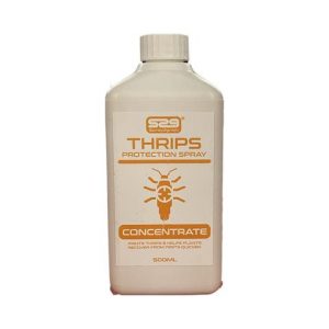 Effective pest control spray bottle for garden and horticulture use.