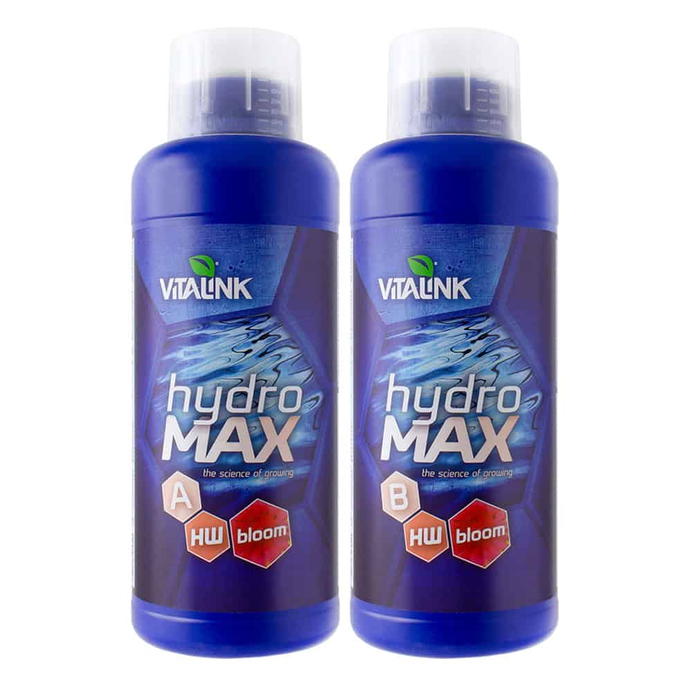 VITALINK Hydro Max plant nutrients for healthy growth, ideal for gardening and horticulture.