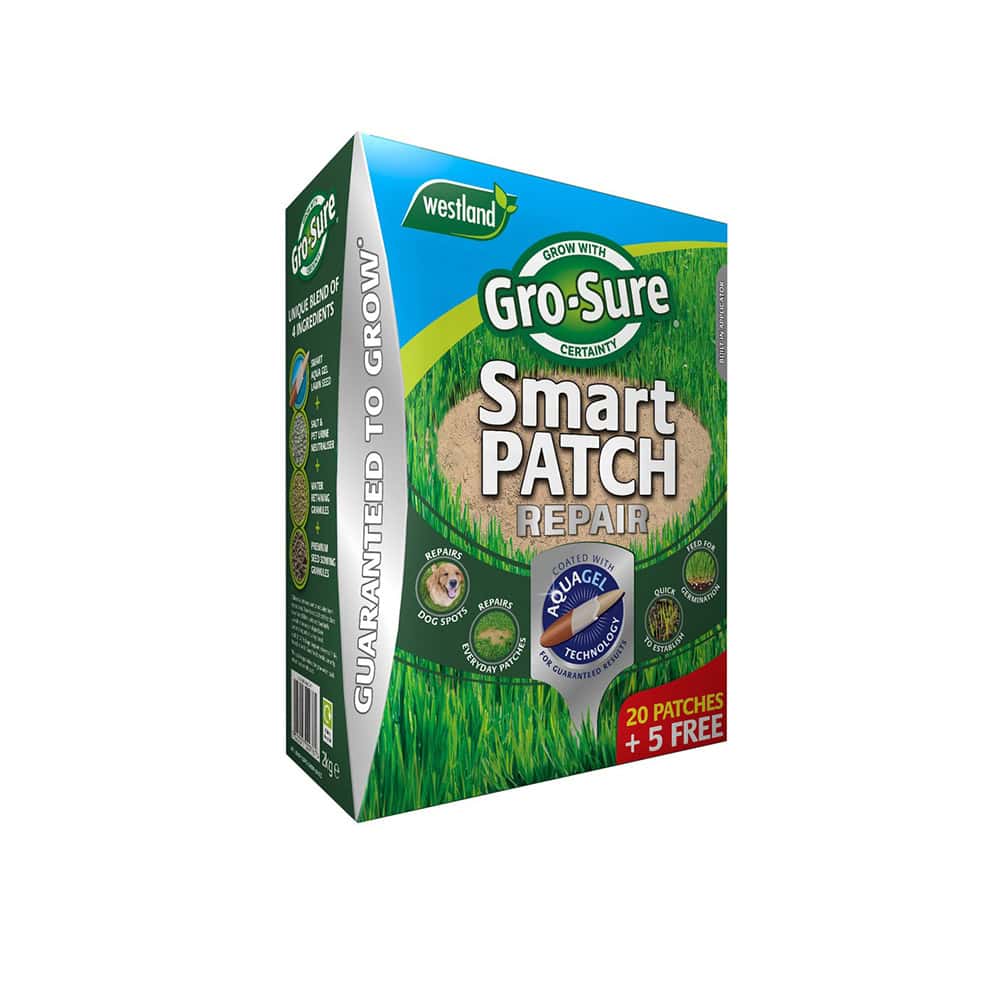 Gro-Sure Smart Patch Repair for gardening and lawn care at Bayton Horticulture Centre.